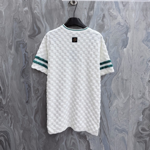 Louis Vuitton Luxury Brand Womens Men Short Sleeve T-Shirt Damier Terry Tennis T-Shirt 1AK7IS Top Quality Whatsapp 【+1-3239614486】