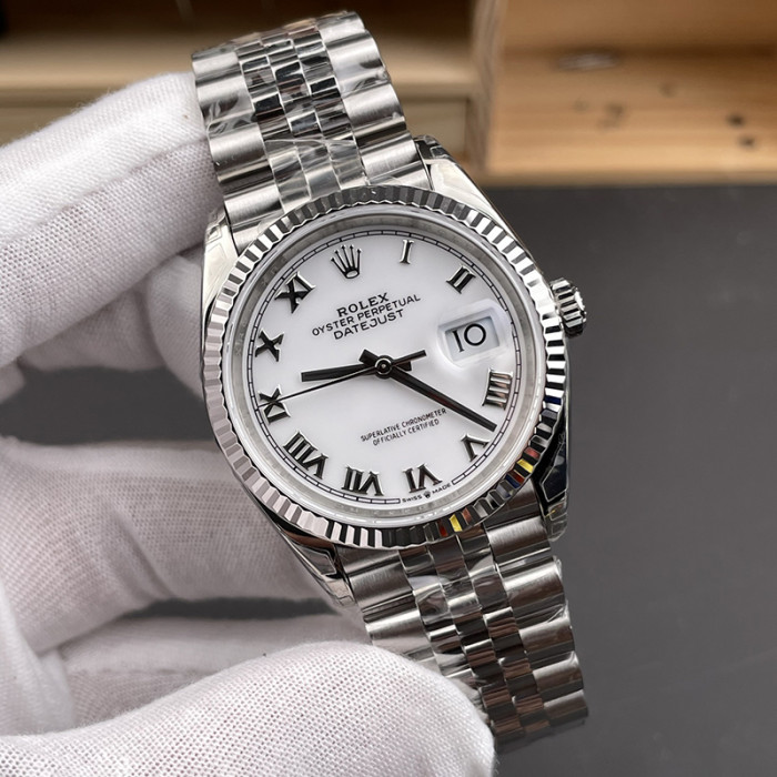 Rolex Watch Luxury Brand Design Fashion Type with Original Box and Certificate 36mm Rolex Watches Oyster Perpetual Datejust 36mm