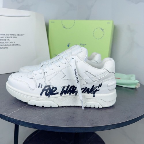 Off-White Men Shoes Sneakers Luxury Brand Off-White Out Of Office Lace Up Sneakers Low-Tops with Original Box Whatsapp【+1-3239614486】