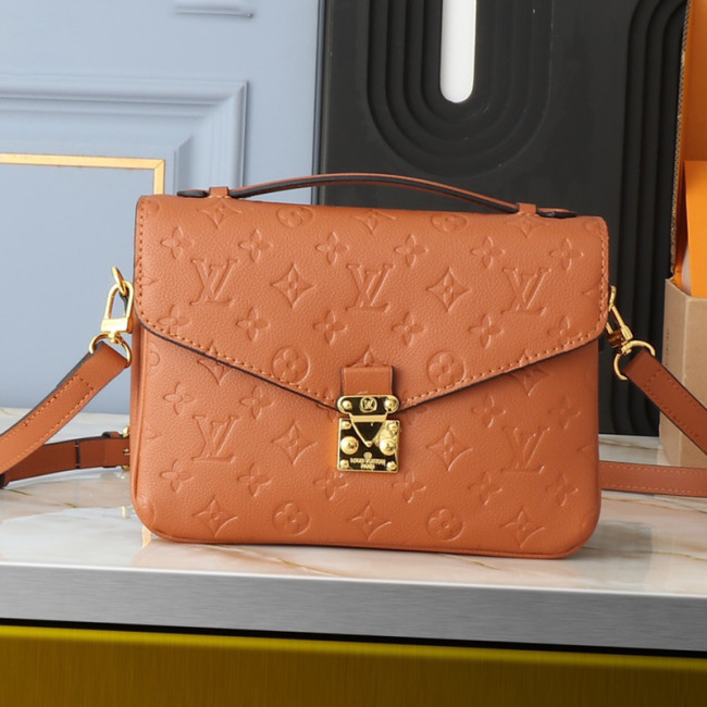 Louis Vuitton Womens Bags Crossbody Bag POCHETTE MÉTIS Luxury Brand Louis Vuitton Pochette Metis M40781 with Original Box whatsapp +1-3239614486