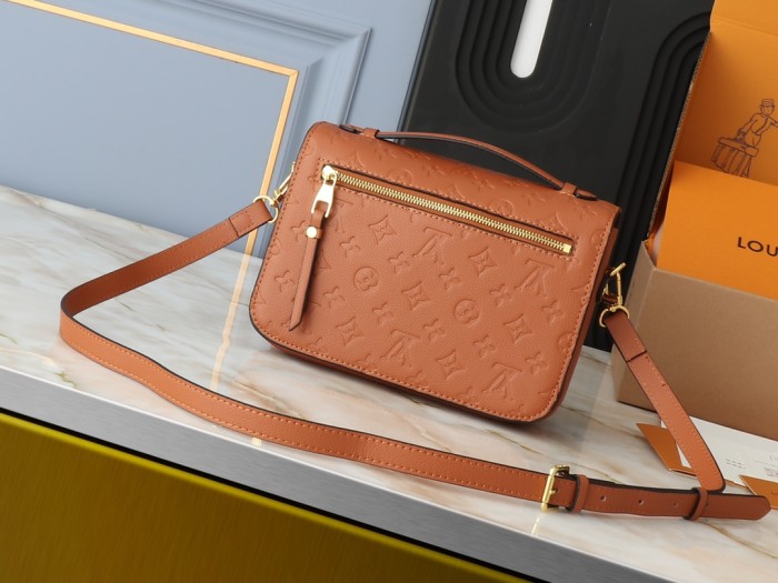 Louis Vuitton Womens Bags Crossbody Bag POCHETTE MÉTIS Luxury Brand Louis Vuitton Pochette Metis M40781 with Original Box whatsapp +1-3239614486