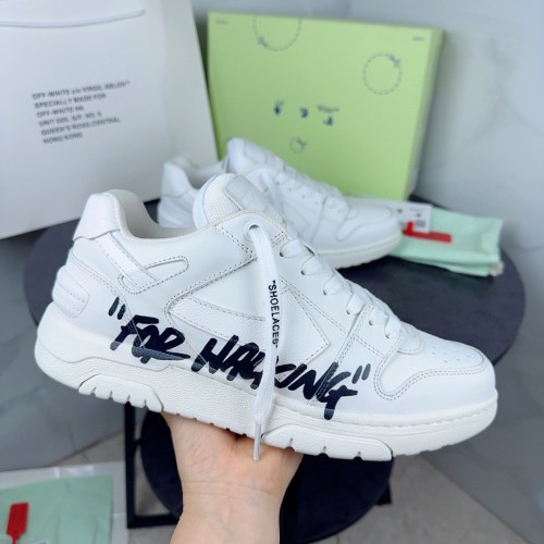 Off-White Men Shoes Sneakers Luxury Brand Off-White Out Of Office Lace Up Sneakers Low-Tops with Original Box Whatsapp【+1-3239614486】