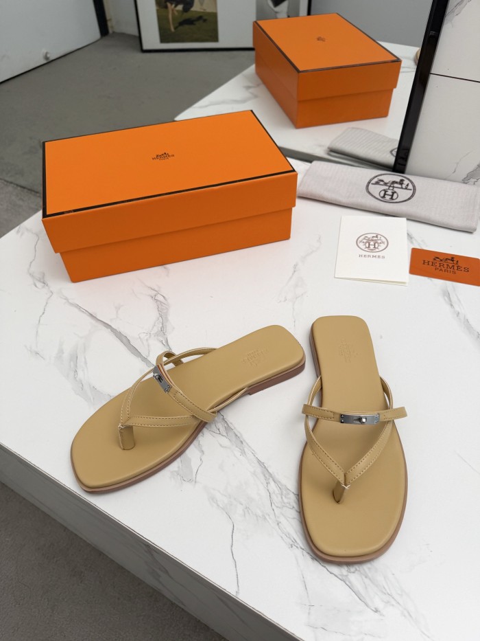 Hermes Womens Shoes Slippers Sandals Casual Fashion Sandals Luxury Brand with Original Box Whatsapp【+1-3239614486】