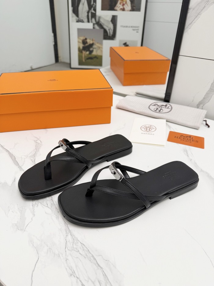 Hermes Womens Shoes Slippers Sandals Casual Fashion Sandals Luxury Brand with Original Box Whatsapp【+1-3239614486】