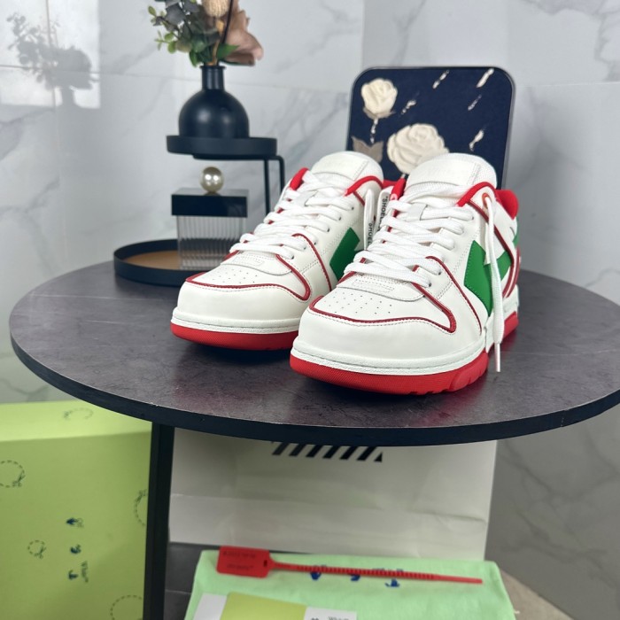 Off-White Men Shoes Sneakers Luxury Brand Off-White Out Of Office Lace Up Sneakers Low-Tops with Original Box Whatsapp【+1-3239614486】