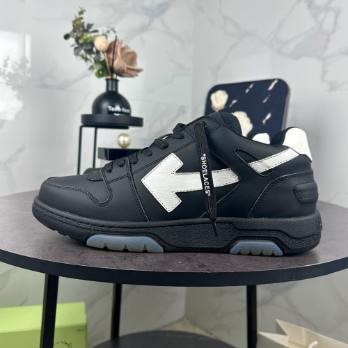 Off-White Men Shoes Sneakers Luxury Brand Off-White Out Of Office Lace Up Sneakers Low-Tops with Original Box Whatsapp【+1-3239614486】