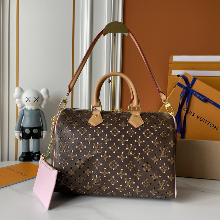 Louis Vuitton Womens Bags Luxury Brand Fashion Type Speedy Bandoulière 30 Monogram Leather whatsapp [+1-3239614486]