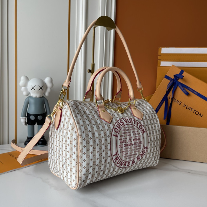 Louis Vuitton Womens Bags Luxury Brand Fashion Type Speedy Bandoulière 30 Monogram Leather whatsapp [+1-3239614486]