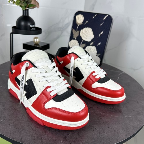 Off-White Men Shoes Sneakers Luxury Brand Off-White Out Of Office Lace Up Sneakers Low-Tops with Original Box Whatsapp【+1-3239614486】