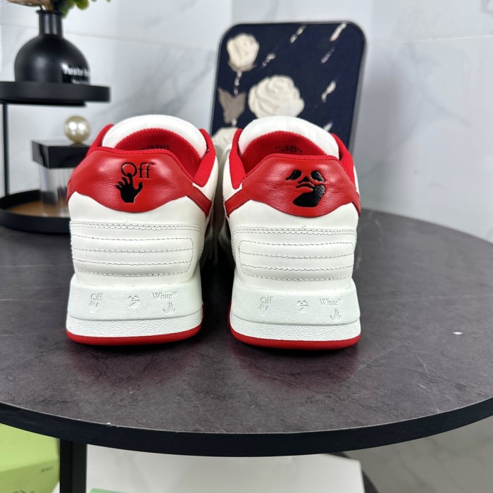 Off-White Men Shoes Sneakers Luxury Brand Off-White Out Of Office Lace Up Sneakers Low-Tops with Original Box Whatsapp【+1-3239614486】