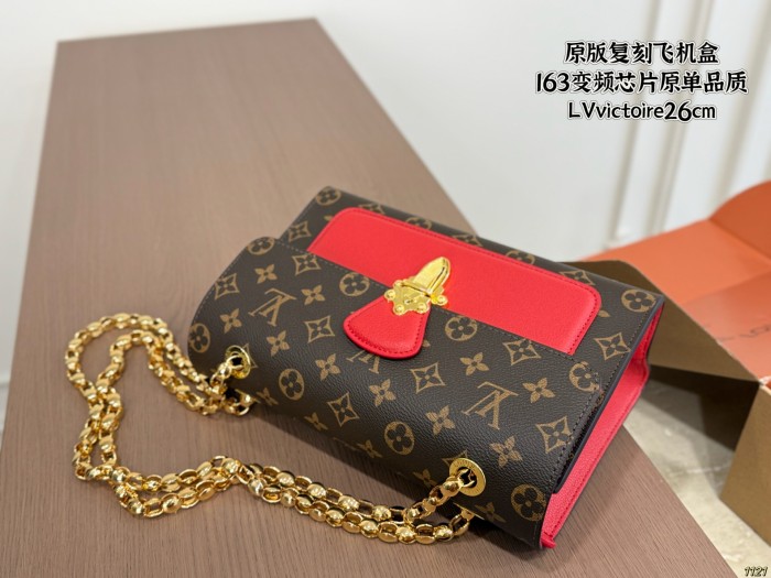 Louis Vuitton Womens Shoulder Bags Handbag Luxury Brand Victoire Bag with Original Box Whatsapp【+1-3239614486】