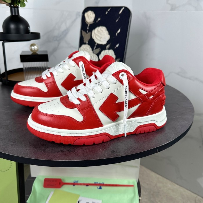 Off-White Men Shoes Sneakers Luxury Brand Off-White Out Of Office Lace Up Sneakers Low-Tops with Original Box Whatsapp【+1-3239614486】