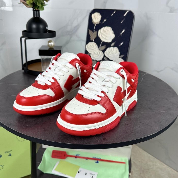 Off-White Men Shoes Sneakers Luxury Brand Off-White Out Of Office Lace Up Sneakers Low-Tops with Original Box Whatsapp【+1-3239614486】