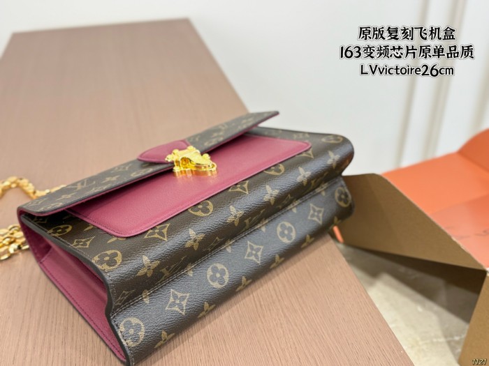 Louis Vuitton Womens Shoulder Bags Handbag Luxury Brand Victoire Bag with Original Box Whatsapp【+1-3239614486】