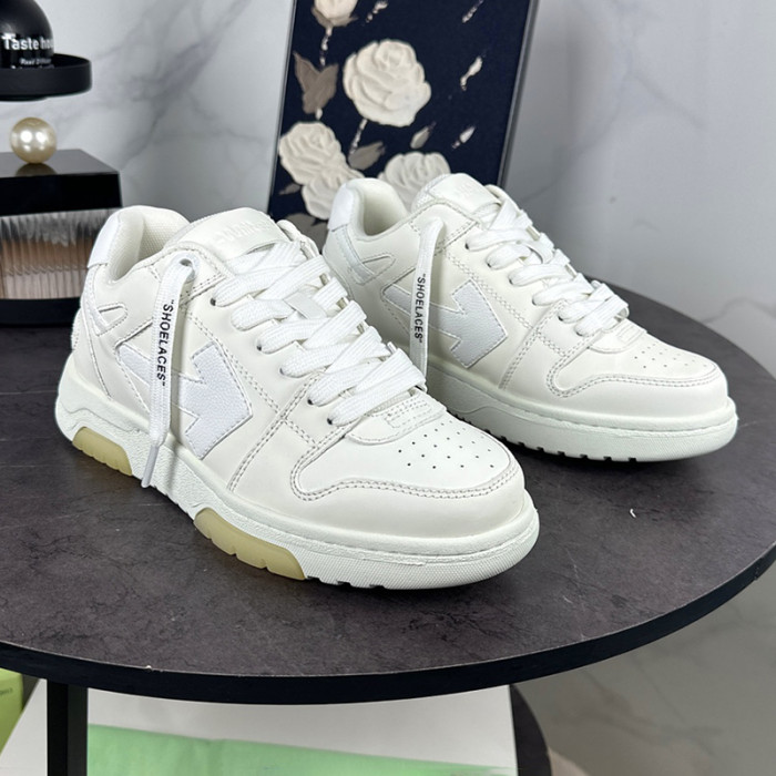 Off-White Men Shoes Sneakers Luxury Brand Off-White Out Of Office Lace Up Sneakers Low-Tops with Original Box Whatsapp【+1-3239614486】