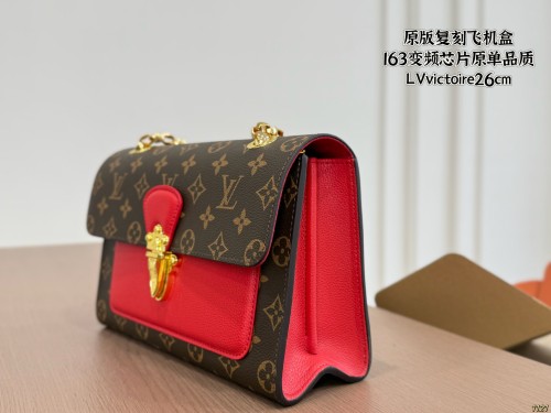 Louis Vuitton Womens Shoulder Bags Handbag Luxury Brand Victoire Bag with Original Box Whatsapp【+1-3239614486】