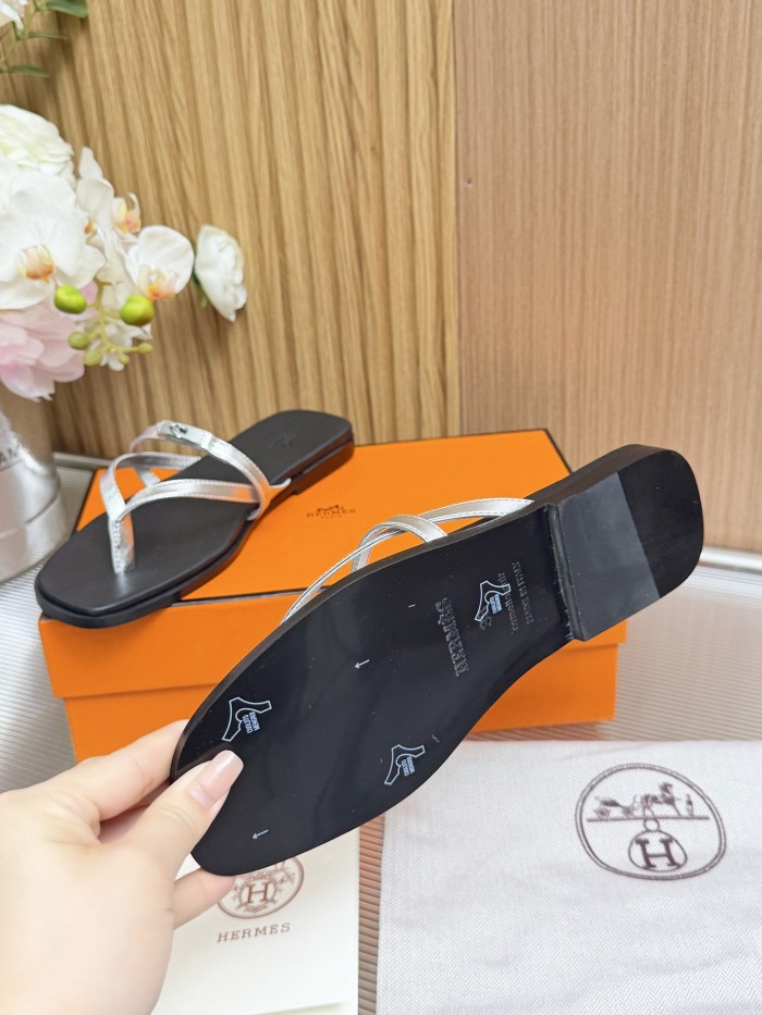 Hermes Womens Shoes Slippers Sandals Casual Fashion Sandals Luxury Brand with Original Box Whatsapp【+1-3239614486】
