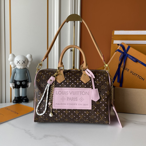 Louis Vuitton Womens Bags Luxury Brand Fashion Type Speedy Bandoulière 30 Monogram Leather whatsapp [+1-3239614486]