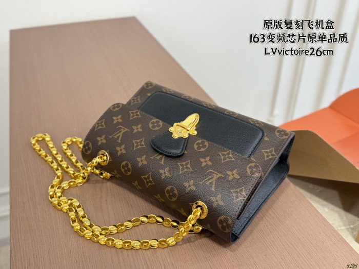 Louis Vuitton Womens Shoulder Bags Handbag Luxury Brand Victoire Bag with Original Box Whatsapp【+1-3239614486】