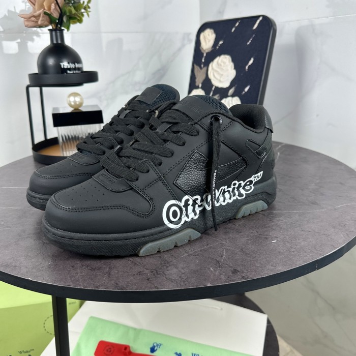 Off-White Men Shoes Sneakers Luxury Brand Off-White Out Of Office Lace Up Sneakers Low-Tops with Original Box Whatsapp【+1-3239614486】