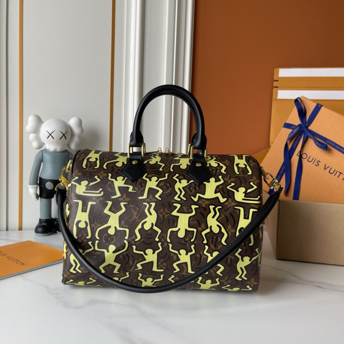 Louis Vuitton Womens Bags Luxury Brand Fashion Type Speedy Bandoulière 30 Monogram Leather whatsapp [+1-3239614486]