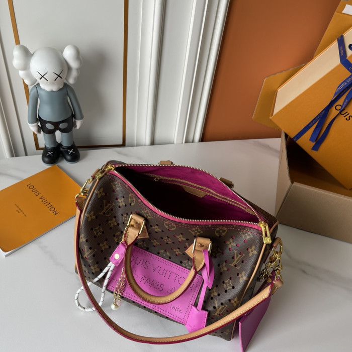 Louis Vuitton Womens Bags Luxury Brand Fashion Type Speedy Bandoulière 30 Monogram Leather whatsapp [+1-3239614486]