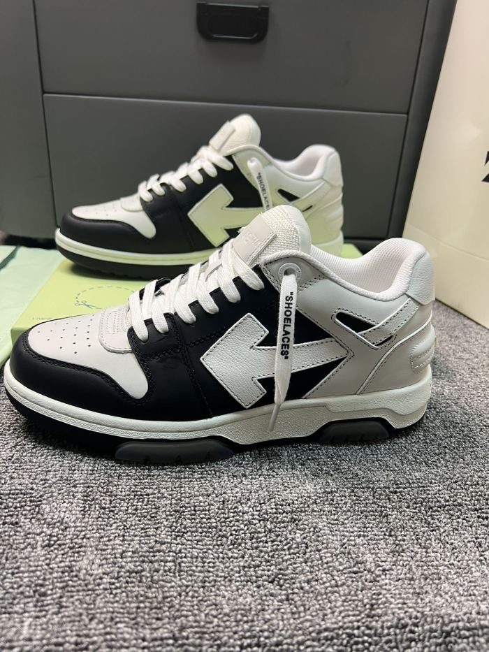 Off-White Men Shoes Sneakers Luxury Brand Off-White Out Of Office Lace Up Sneakers Low-Tops with Original Box Whatsapp【+1-3239614486】