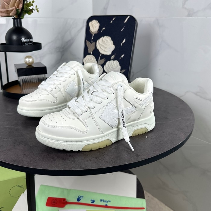 Off-White Men Shoes Sneakers Luxury Brand Off-White Out Of Office Lace Up Sneakers Low-Tops with Original Box Whatsapp【+1-3239614486】