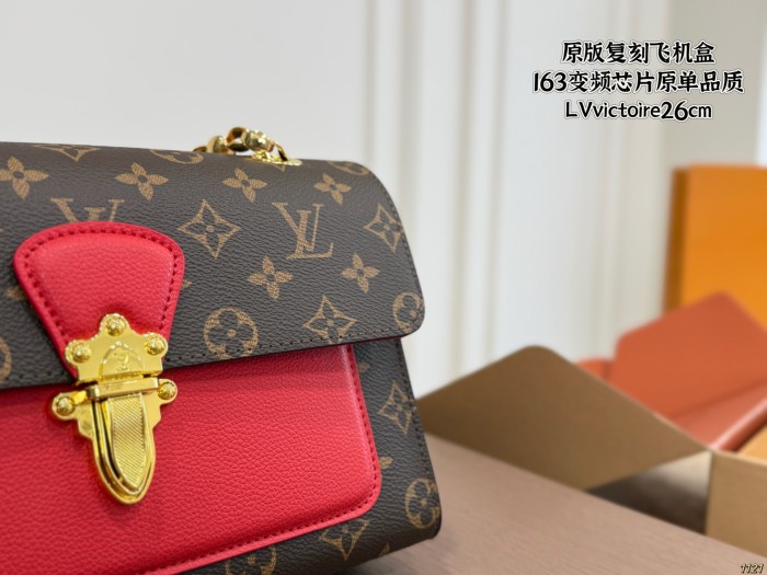 Louis Vuitton Womens Shoulder Bags Handbag Luxury Brand Victoire Bag with Original Box Whatsapp【+1-3239614486】