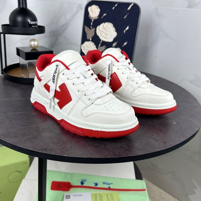 Off-White Men Shoes Sneakers Luxury Brand Off-White Out Of Office Lace Up Sneakers Low-Tops with Original Box Whatsapp【+1-3239614486】