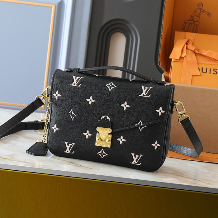Louis Vuitton Womens Bags Crossbody Bag POCHETTE MÉTIS Luxury Brand Louis Vuitton Pochette Metis M40781 with Original Box whatsapp +1-3239614486