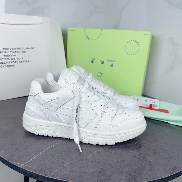 Off-White Men Shoes Sneakers Luxury Brand Off-White Out Of Office Lace Up Sneakers Low-Tops with Original Box Whatsapp【+1-3239614486】