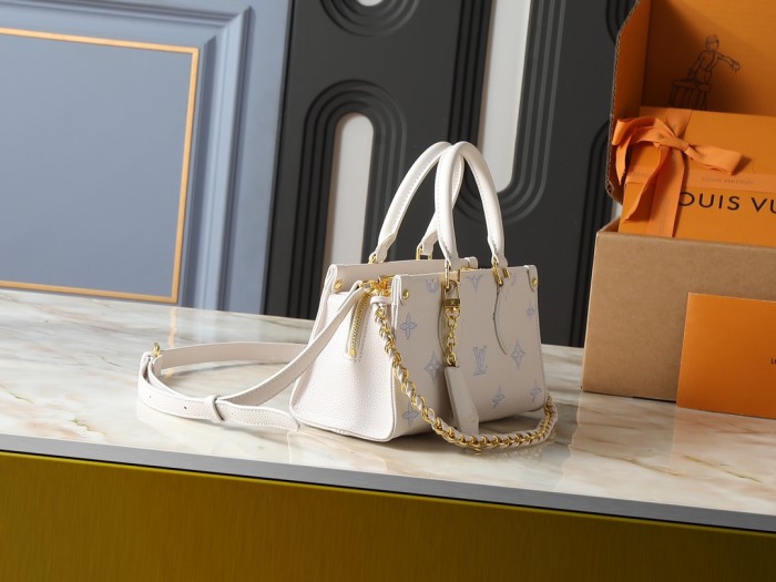 Louis Vuitton Womens Shoulder Bags Handbag Luxury Brand OnTheGo East West with Original Box Whatsapp【+1-3239614486】