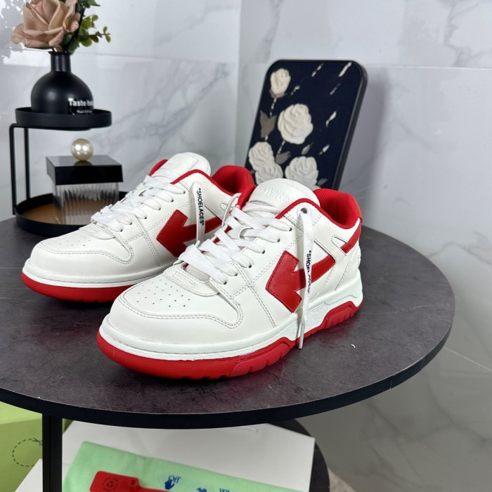 Off-White Men Shoes Sneakers Luxury Brand Off-White Out Of Office Lace Up Sneakers Low-Tops with Original Box Whatsapp【+1-3239614486】