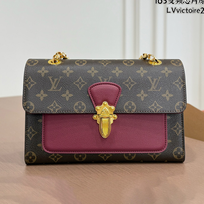 Louis Vuitton Womens Shoulder Bags Handbag Luxury Brand Victoire Bag with Original Box Whatsapp【+1-3239614486】