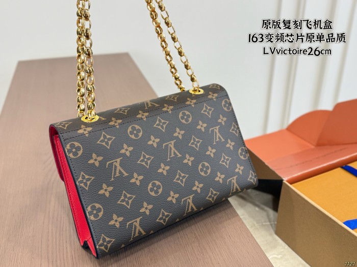 Louis Vuitton Womens Shoulder Bags Handbag Luxury Brand Victoire Bag with Original Box Whatsapp【+1-3239614486】