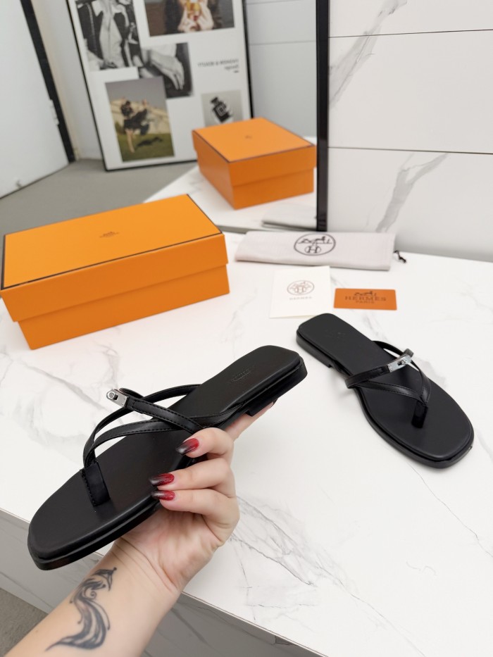 Hermes Womens Shoes Slippers Sandals Casual Fashion Sandals Luxury Brand with Original Box Whatsapp【+1-3239614486】