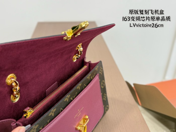 Louis Vuitton Womens Shoulder Bags Handbag Luxury Brand Victoire Bag with Original Box Whatsapp【+1-3239614486】