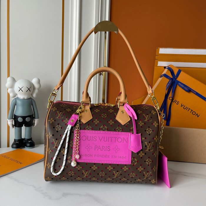 Louis Vuitton Womens Bags Luxury Brand Fashion Type Speedy Bandoulière 30 Monogram Leather whatsapp [+1-3239614486]