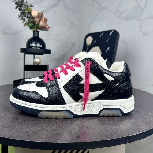 Off-White Men Shoes Sneakers Luxury Brand Off-White Out Of Office Lace Up Sneakers Low-Tops with Original Box Whatsapp【+1-3239614486】