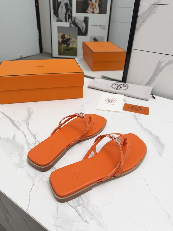 Hermes Womens Shoes Slippers Sandals Casual Fashion Sandals Luxury Brand with Original Box Whatsapp【+1-3239614486】