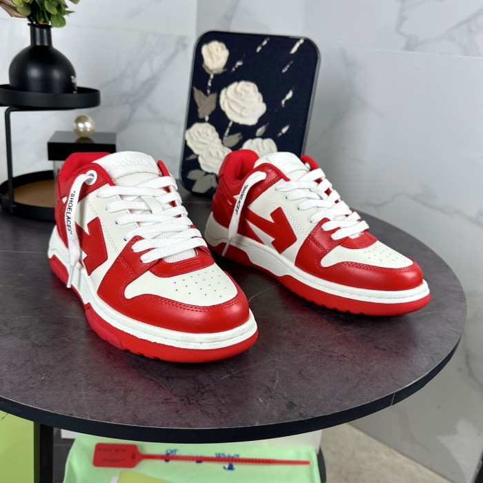 Off-White Men Shoes Sneakers Luxury Brand Off-White Out Of Office Lace Up Sneakers Low-Tops with Original Box Whatsapp【+1-3239614486】