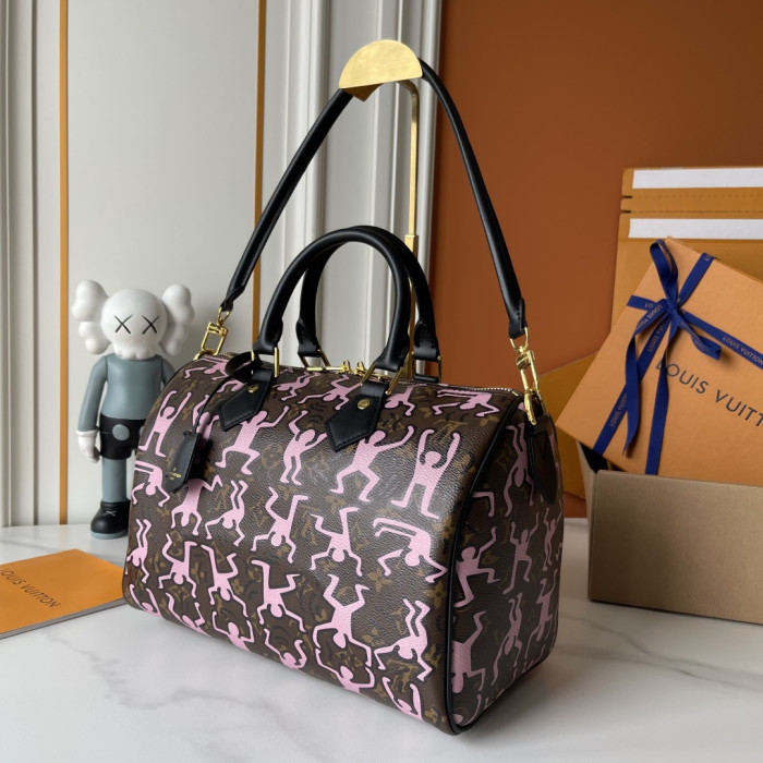 Louis Vuitton Womens Bags Luxury Brand Fashion Type Speedy Bandoulière 30 Monogram Leather whatsapp [+1-3239614486]