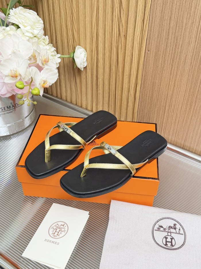 Hermes Womens Shoes Slippers Sandals Casual Fashion Sandals Luxury Brand with Original Box Whatsapp【+1-3239614486】