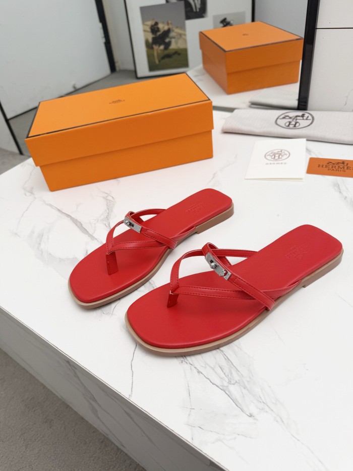 Hermes Womens Shoes Slippers Sandals Casual Fashion Sandals Luxury Brand with Original Box Whatsapp【+1-3239614486】