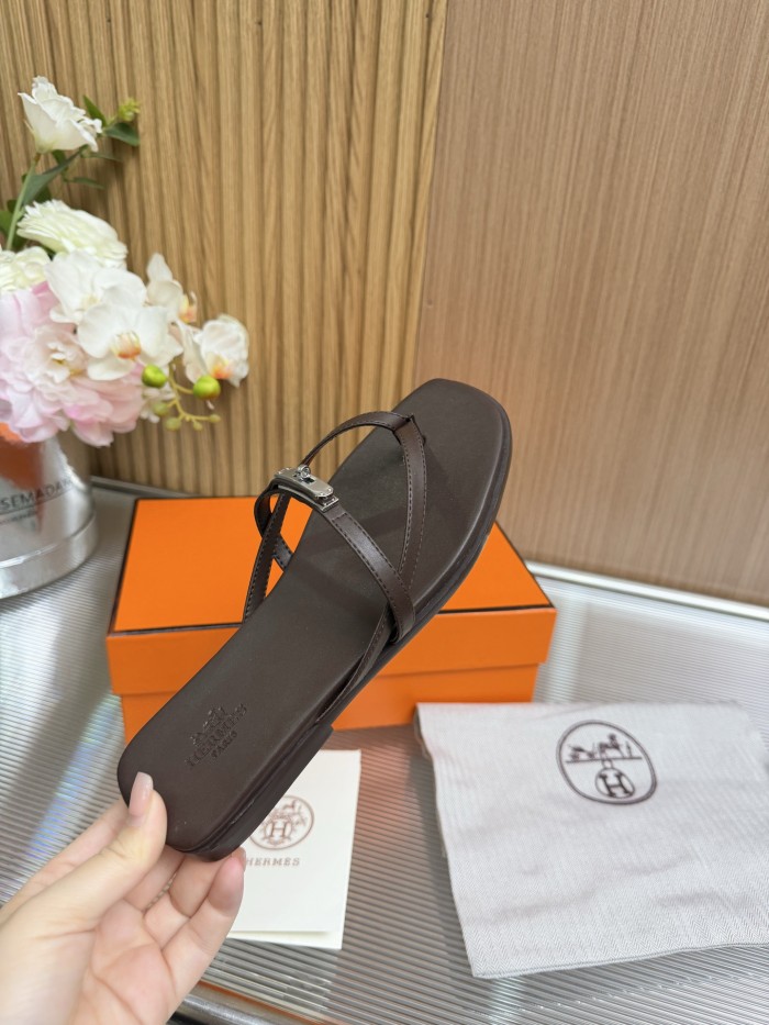 Hermes Womens Shoes Slippers Sandals Casual Fashion Sandals Luxury Brand with Original Box Whatsapp【+1-3239614486】