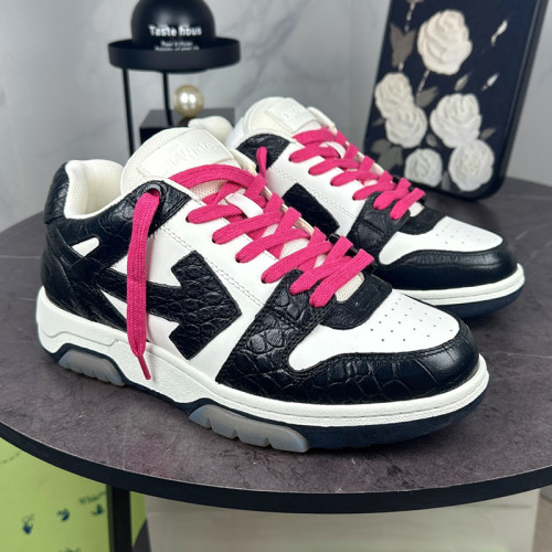 Off-White Men Shoes Sneakers Luxury Brand Off-White Out Of Office Lace Up Sneakers Low-Tops with Original Box Whatsapp【+1-3239614486】