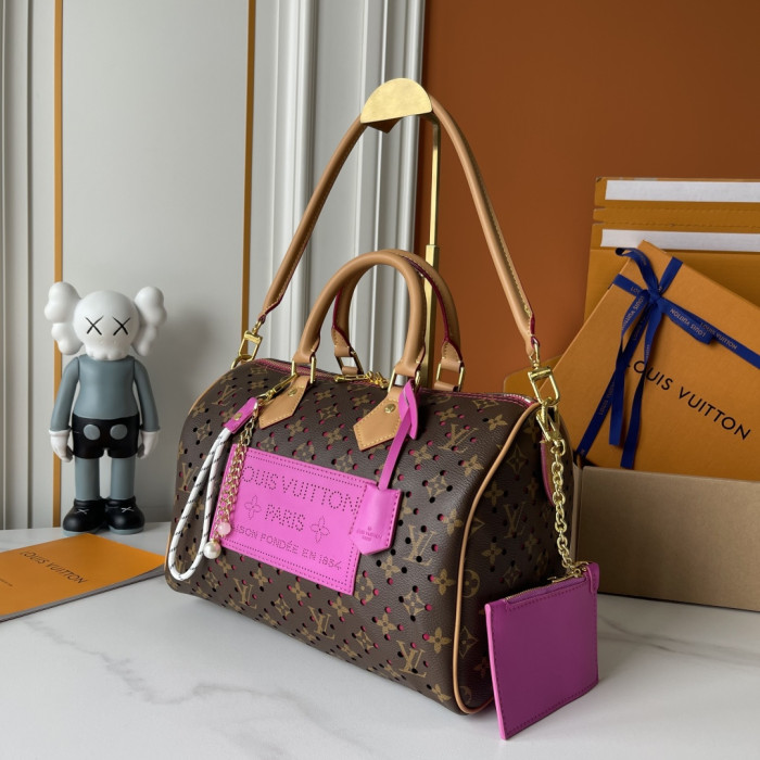 Louis Vuitton Womens Bags Luxury Brand Fashion Type Speedy Bandoulière 30 Monogram Leather whatsapp [+1-3239614486]