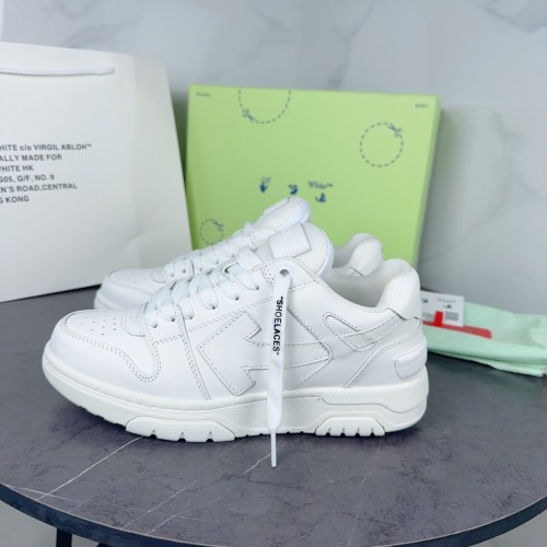 Off-White Men Shoes Sneakers Luxury Brand Off-White Out Of Office Lace Up Sneakers Low-Tops with Original Box Whatsapp【+1-3239614486】