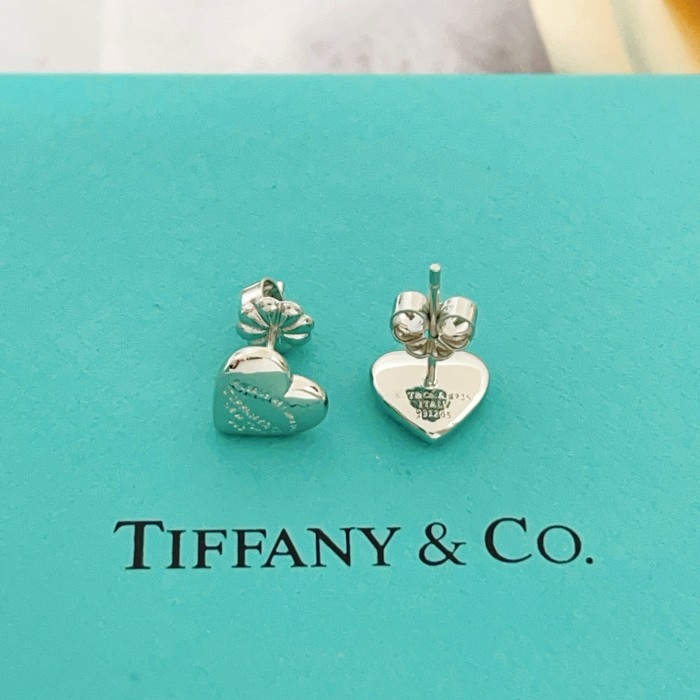 Tiffany Co  Luxury Womens Heart Earring with Original Box Whatsapp 【+1-3239614486】TE029